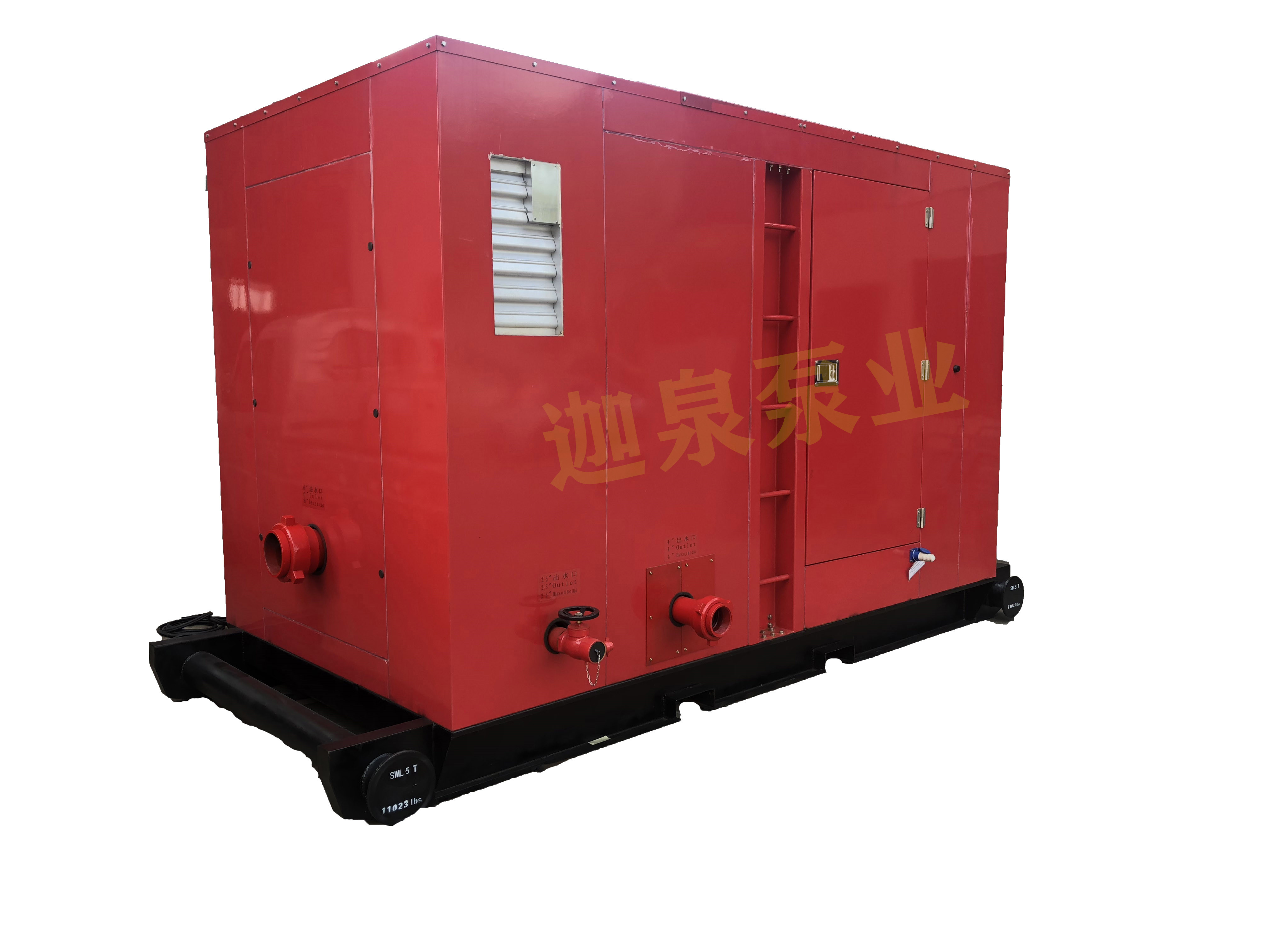 靜音式柴油機水泵機組