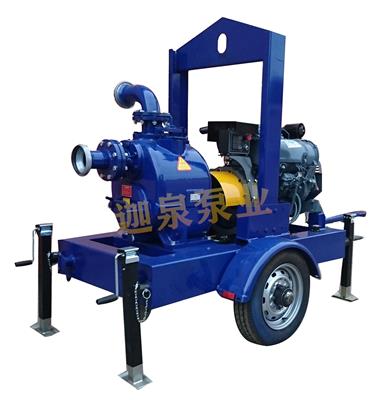 無(wú)堵塞強(qiáng)自吸移動(dòng)式柴油機(jī)排污泵